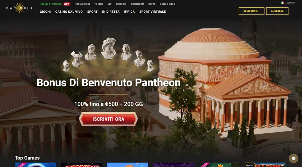 Casinoly 500 euros + 200 tours gratuits